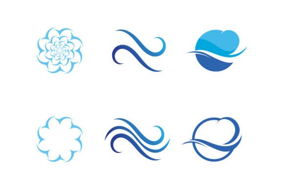 Download Wave and Water Icon Beach Logo Design - Design Collection