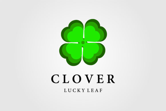 Download Clover Leaf Vintage Vector Logo Design - Design Collection
