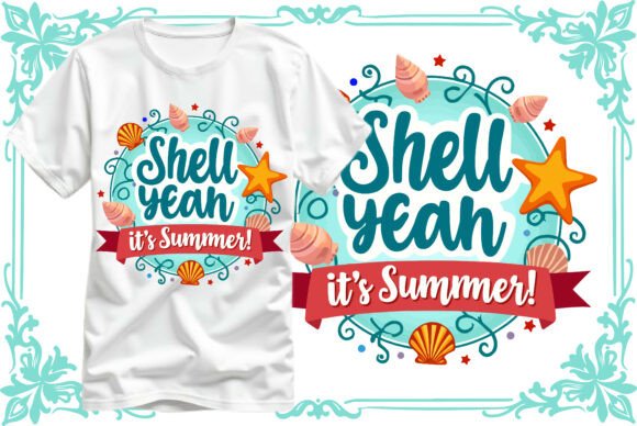 Download Fun Beach T-Shirt Design - Design Collection
