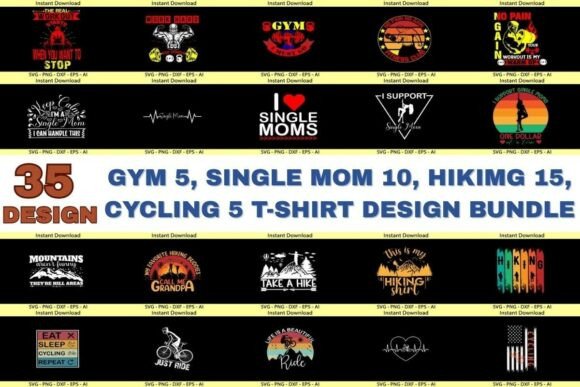 Download Amazing T-Shirt Design Bundle - Design Collection
