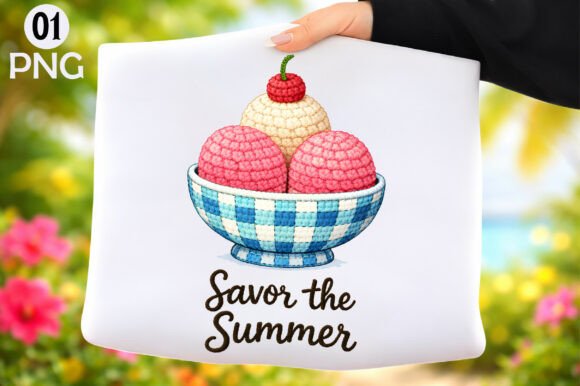 Download Savor the Summer Ice Cream Design - Design Collection