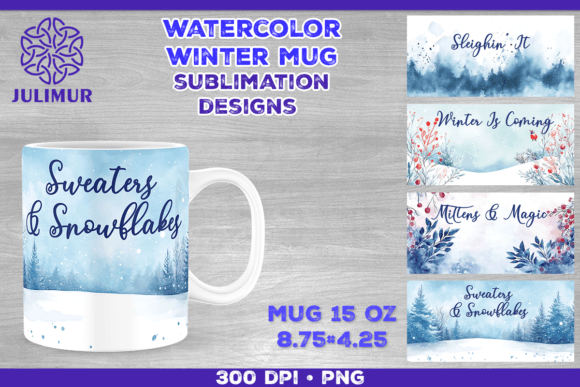 Download Cozy Winter Quote Mug Sublimation Design - Design Collection