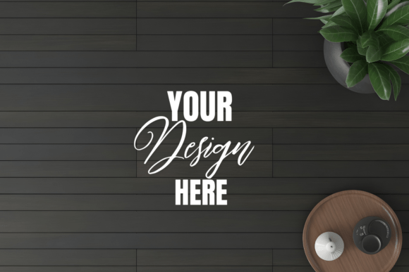 Download Wooden Floor Flat Lay Mockup - Premium Resources