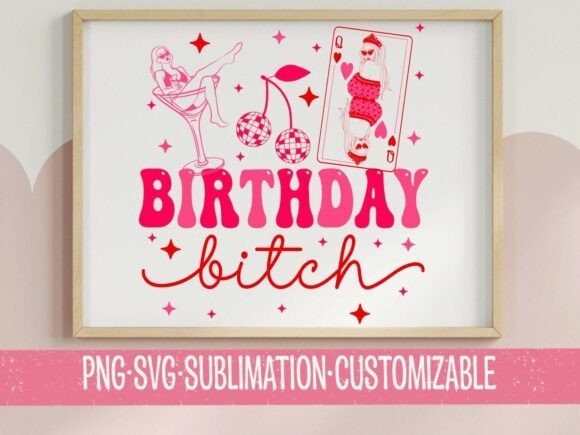 Download Birthday Queen Disco Design - Design Collection
