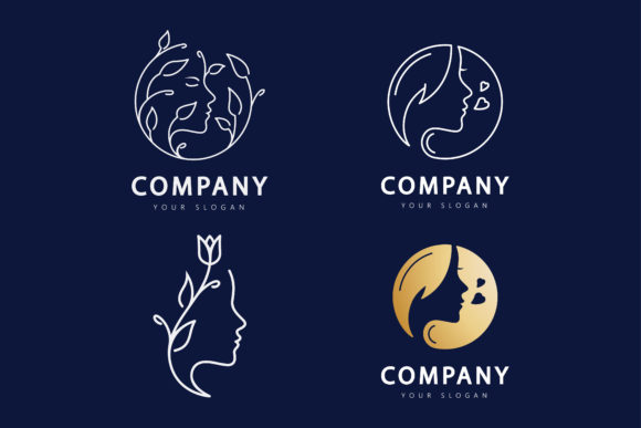 Download Beauty Woman Logo Vector Design - Design Collection