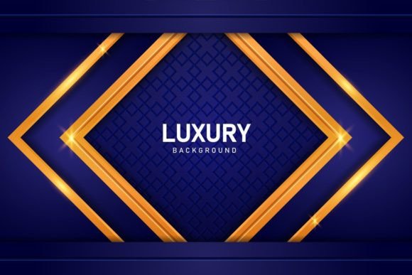 Download Abstract Blue Luxury Background Design - Design Collection