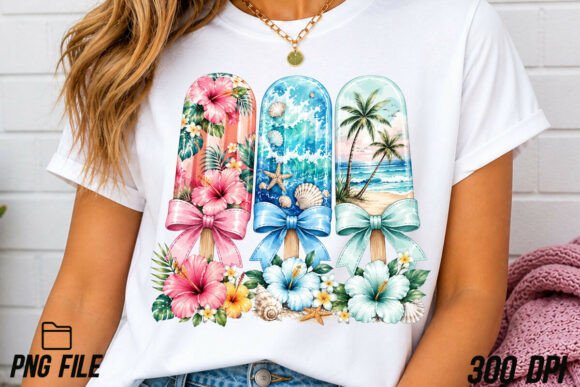 Download Summer Popsicle Png, Sublimation Design - Design Collection